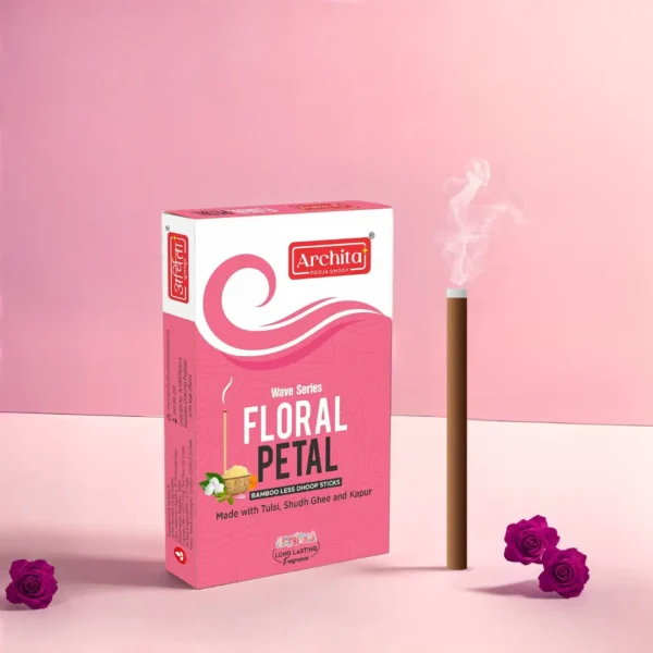 Archita Poojabatti Floral Petal Dhoop Stick - (Pack of 1)
