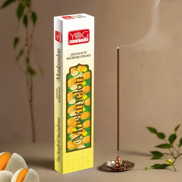 YogMantra Incense Sticks Muskmelon