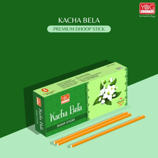 YogMantra Kacha Bela 6 Inches DhoopSticks - (pack of 12) - Image 5