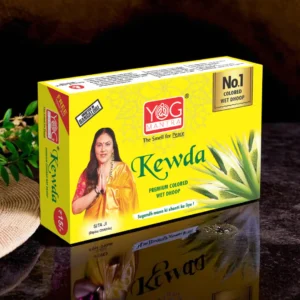 Yog Mantra Kewda Premium Colored Wet Dhoops - (pack of 12)