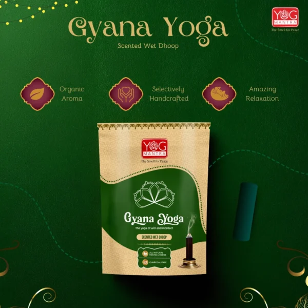 YogMantra Gyana Yoga Premium Colorful Wet Dhoops - (pack of 1) - Image 5
