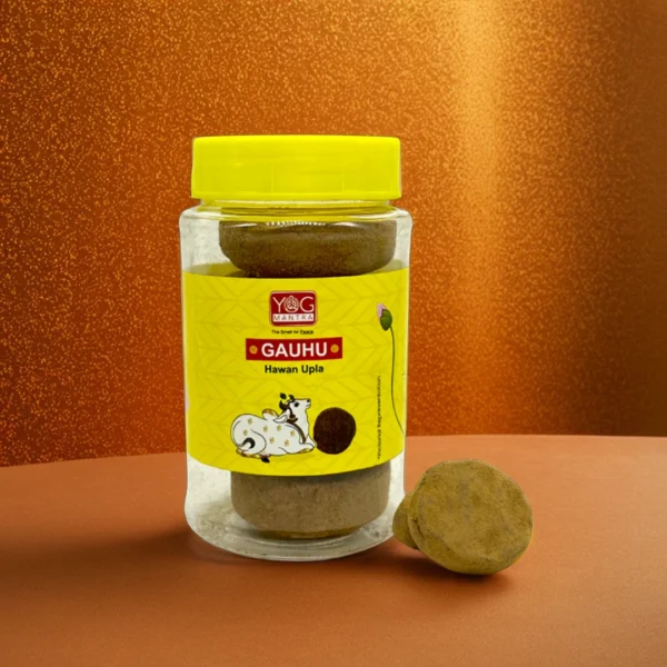 Yog Mantra Natural Cow Dung Uple - (Pack of 1)