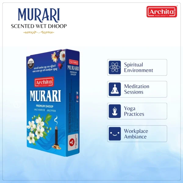 Baba Shyam Scented Wet Dhoop Murari - 27gm (Pack of 1) - Image 4
