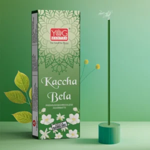 YogMantra Kacha Bela Metallic Dhoopsticks - (pack of 1)