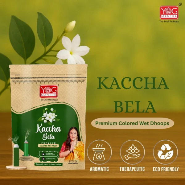 Yog Mantra Kaccha Bela Premium Colorful Wet Dhoops - (pack of 8) - Image 5